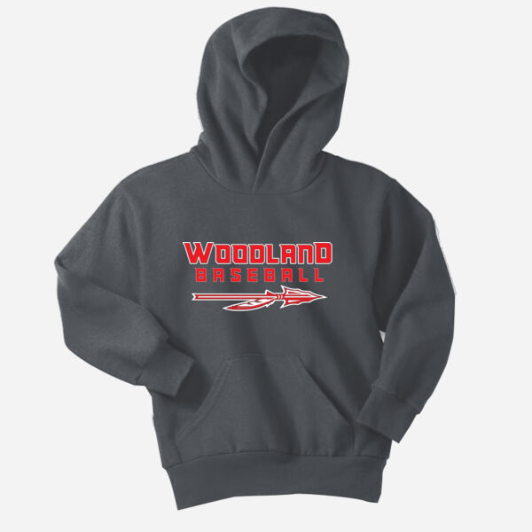 YOUTH Core Fleece Pullover Hooded Sweatshirt Thumbnail